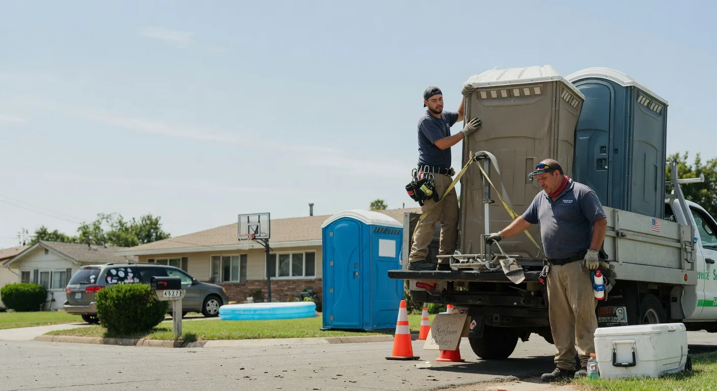 Porta Potty Rental in Carol Stream, IL near me