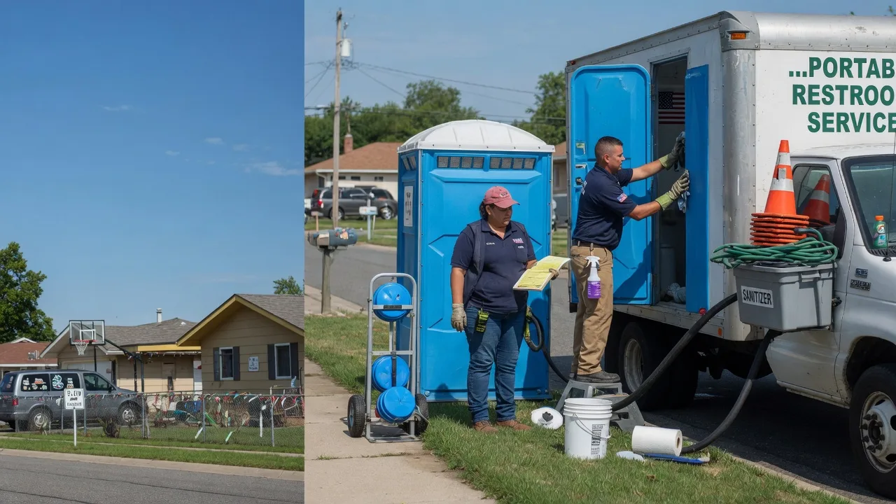 Porta Potty Rental in Carol Stream, IL near me